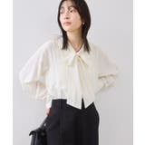 ランダムピンタックボウタイブラウス | VIS | 詳細画像3