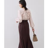 割線フリルブラウス/イージーケア | VIS | 詳細画像11