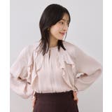 割線フリルブラウス/イージーケア | VIS | 詳細画像12