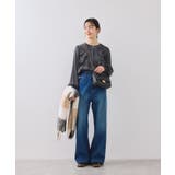 割線フリルブラウス/イージーケア | VIS | 詳細画像13