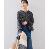 割線フリルブラウス/イージーケア | VIS | 詳細画像14