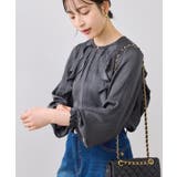 割線フリルブラウス/イージーケア | VIS | 詳細画像15