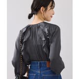 割線フリルブラウス/イージーケア | VIS | 詳細画像16