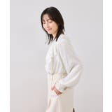 割線フリルブラウス/イージーケア | VIS | 詳細画像5
