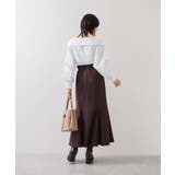 オフショルライクロングスリーブブラウス/イージーケア | VIS | 詳細画像11