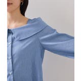 オフショルライクロングスリーブブラウス/イージーケア | VIS | 詳細画像28