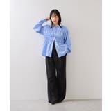 シャーリングデザインシャツ | VIS  | 詳細画像19 