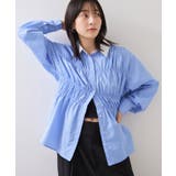 シャーリングデザインシャツ | VIS  | 詳細画像22 