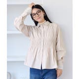 シャーリングデザインシャツ | VIS  | 詳細画像9 