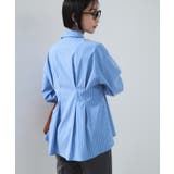 【POLOBCS】VIS別注ウエストタックフレアシャツ | VIS  | 詳細画像14 