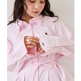【POLO BCS】VIS別注ベルト付きウエストタックシャツブラウス | VIS  | 詳細画像19 
