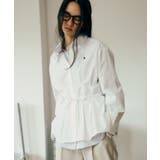 【POLO BCS】VIS別注ベルト付きウエストタックシャツブラウス | VIS  | 詳細画像4 