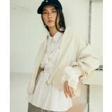 【POLO BCS】VIS別注ベルト付きウエストタックシャツブラウス | VIS  | 詳細画像6 