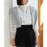 【WEB限定】ハイネックレースブラウス | VIS  | 詳細画像3 