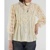 【WEB限定】ハイネックレースブラウス | VIS  | 詳細画像6 