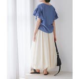 【WEB限定】袖フリルアソート柄半袖ブラウス【洗える】 | VIS  | 詳細画像15 