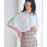 【WEB限定】バックシャンスキッパーブラウス | VIS  | 詳細画像1 