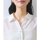 【WEB限定】バックシャンスキッパーブラウス | VIS  | 詳細画像22 