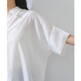 【WEB限定】バックシャンスキッパーブラウス | VIS  | 詳細画像23 