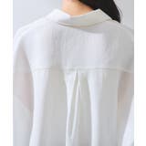 【WEB限定】バックシャンスキッパーブラウス | VIS  | 詳細画像25 