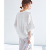 【WEB限定】バックシャンスキッパーブラウス | VIS  | 詳細画像33 