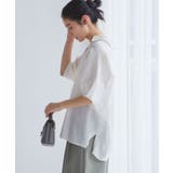 【WEB限定】バックシャンスキッパーブラウス | VIS  | 詳細画像4 