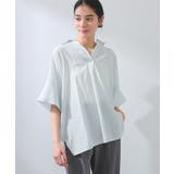 【WEB限定】バックシャンスキッパーブラウス | VIS  | 詳細画像42 