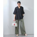 【WEB限定】バックシャンスキッパーブラウス | VIS  | 詳細画像49 