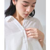 【WEB限定】バックシャンスキッパーブラウス | VIS  | 詳細画像51 