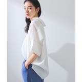 【WEB限定】バックシャンスキッパーブラウス | VIS  | 詳細画像53 