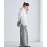 【WEB限定】バックシャンスキッパーブラウス | VIS  | 詳細画像8 