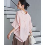 ピンク(63) | 【WEB限定】バックシャンスキッパーブラウス | VIS 