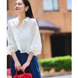 【WEB限定】花柄刺繍シャイニーシアーシャツ | VIS  | 詳細画像6 