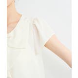【WEB限定】【2WAY】リボンモチーフフリルブラウス | VIS | 詳細画像20