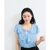 【WEB限定】【2WAY】リボンモチーフフリルブラウス | VIS | 詳細画像28