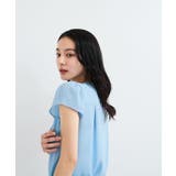 【WEB限定】【2WAY】リボンモチーフフリルブラウス | VIS | 詳細画像29
