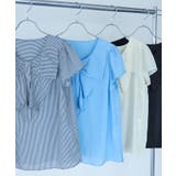 【WEB限定】【2WAY】リボンモチーフフリルブラウス | VIS | 詳細画像3