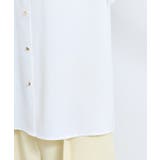 【接触冷感】エステルローンソフトタッチギャザーブラウス/通勤対応【WEB限定】 | VIS  | 詳細画像18 