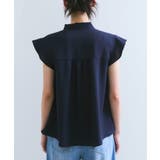 【WEB限定】【防シワ】フリルフレンチボウタイブラウス/通勤対応 | VIS | 詳細画像17