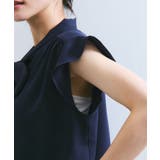 【WEB限定】【防シワ】フリルフレンチボウタイブラウス/通勤対応 | VIS | 詳細画像21