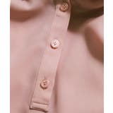 【WEB限定】【防シワ】フリルフレンチボウタイブラウス/通勤対応 | VIS | 詳細画像25