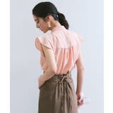 【WEB限定】【防シワ】フリルフレンチボウタイブラウス/通勤対応 | VIS | 詳細画像8