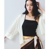 【WEB限定】スキッパーワイドスリーブシャツ/通勤対応 | VIS  | 詳細画像17 