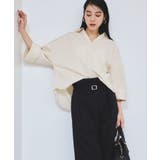 ベージュ系(28) | 【WEB限定】スキッパーワイドスリーブシャツ/通勤対応 | VIS 