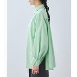 【WEB限定】バックシャーリングフリルシャツブラウス | VIS | 詳細画像11