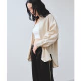 【WEB限定】バックシャーリングフリルシャツブラウス | VIS | 詳細画像5