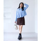 【WEB限定】バルーンペプラムブラウス | VIS  | 詳細画像11 