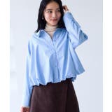 【WEB限定】バルーンペプラムブラウス | VIS  | 詳細画像12 