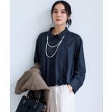 【WEB限定】バルーンペプラムブラウス | VIS  | 詳細画像18 