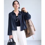 【WEB限定】バルーンペプラムブラウス | VIS  | 詳細画像19 